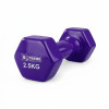 Гантели для фитнеса 2.5 кг фиолетовая XTDBH-2.5P 1шт. X-TREME