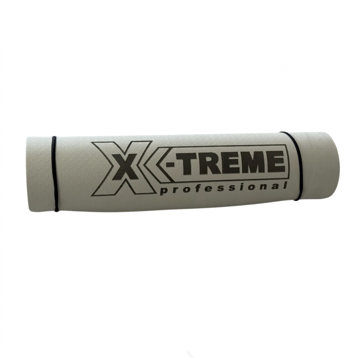Килимок для фітнесу XTFMTPE-0.6GRA X-TREME 183x61x0.6 см сіро-чорний