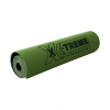 Килимок для фітнесу XTFMTPE-0.6GRE X-TREME 183x61x0.6 см зелено-чорний