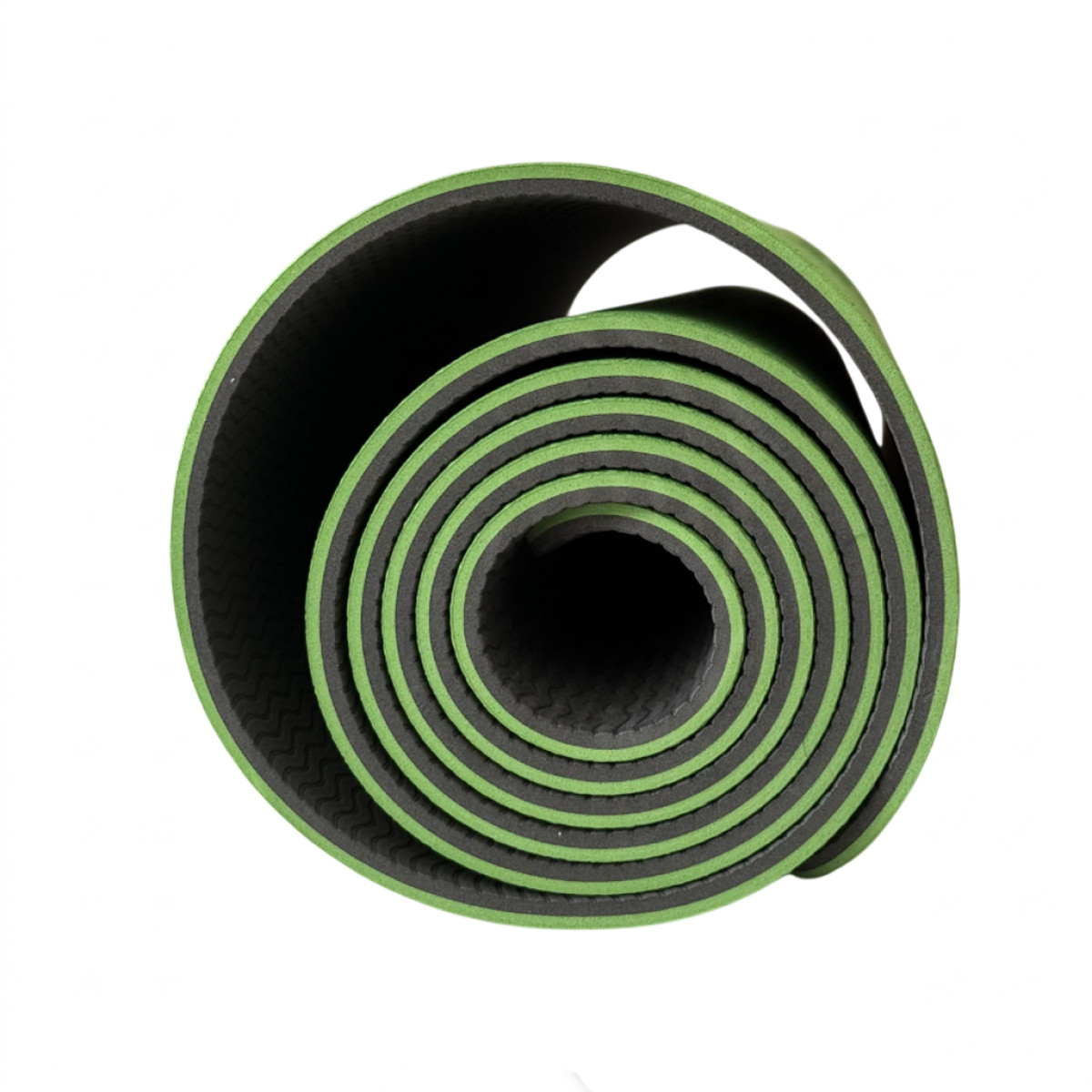 Килимок для фітнесу XTFMTPE-0.6GRE X-TREME 183x61x0.6 см зелено-чорний