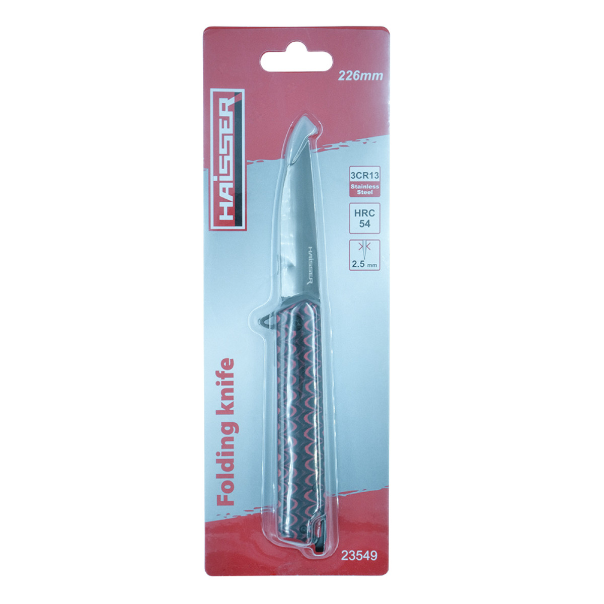 Ніж туристичний складаний Haisser 23549