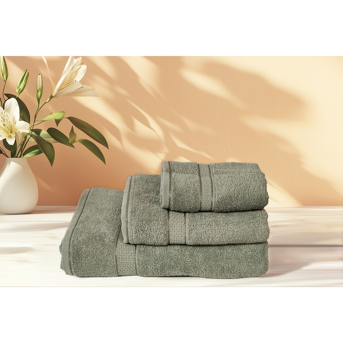 Рушник VS-T12-9015, 100% бавовна, М'ята ( 90х150см) Versailles