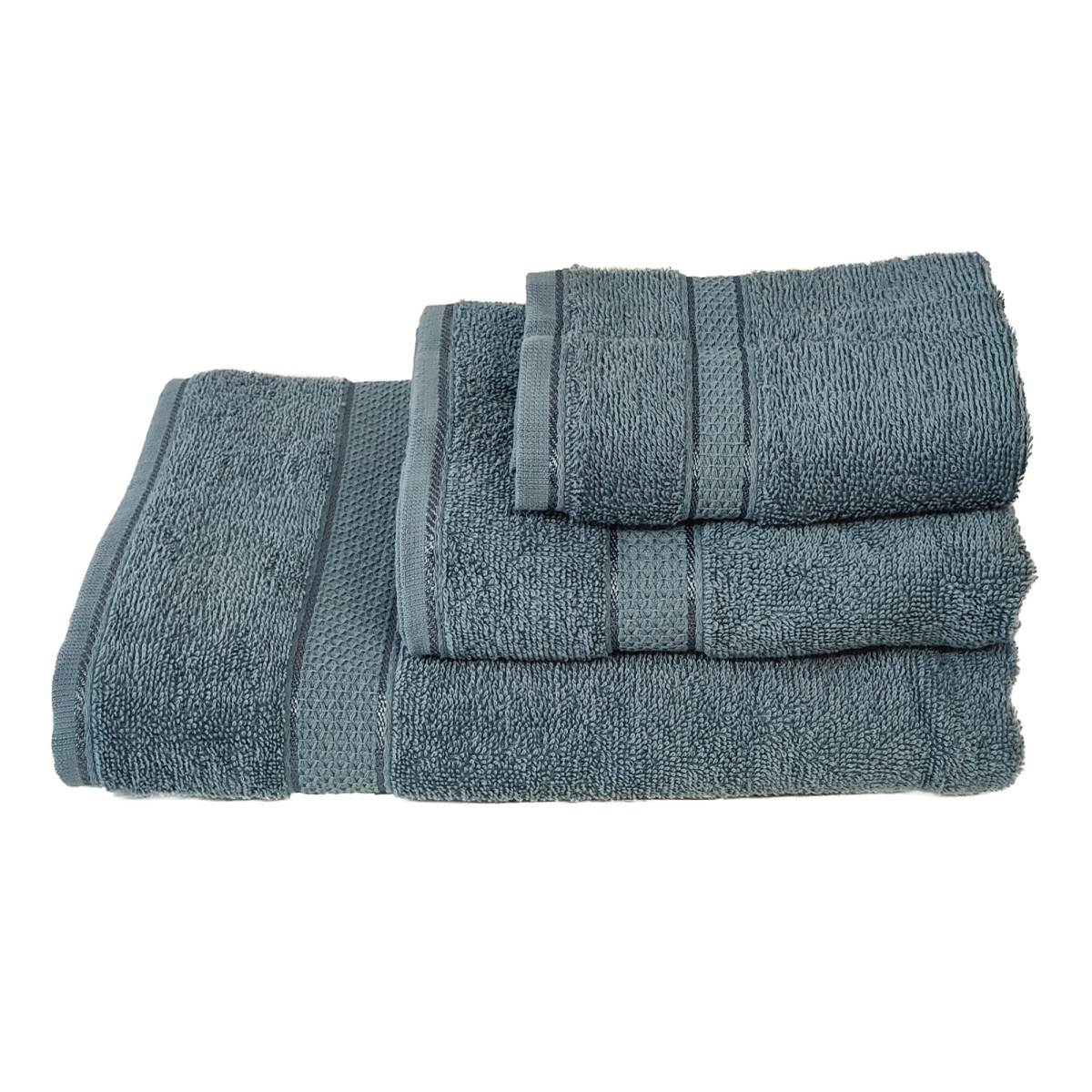 Рушник VS-T14-9015, 100% бавовна, Денім ( 90х150см) Versailles