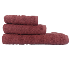 Рушник Посейдон VS-T63-3050, 30х50см 100% бавовна, карміновий Versailles