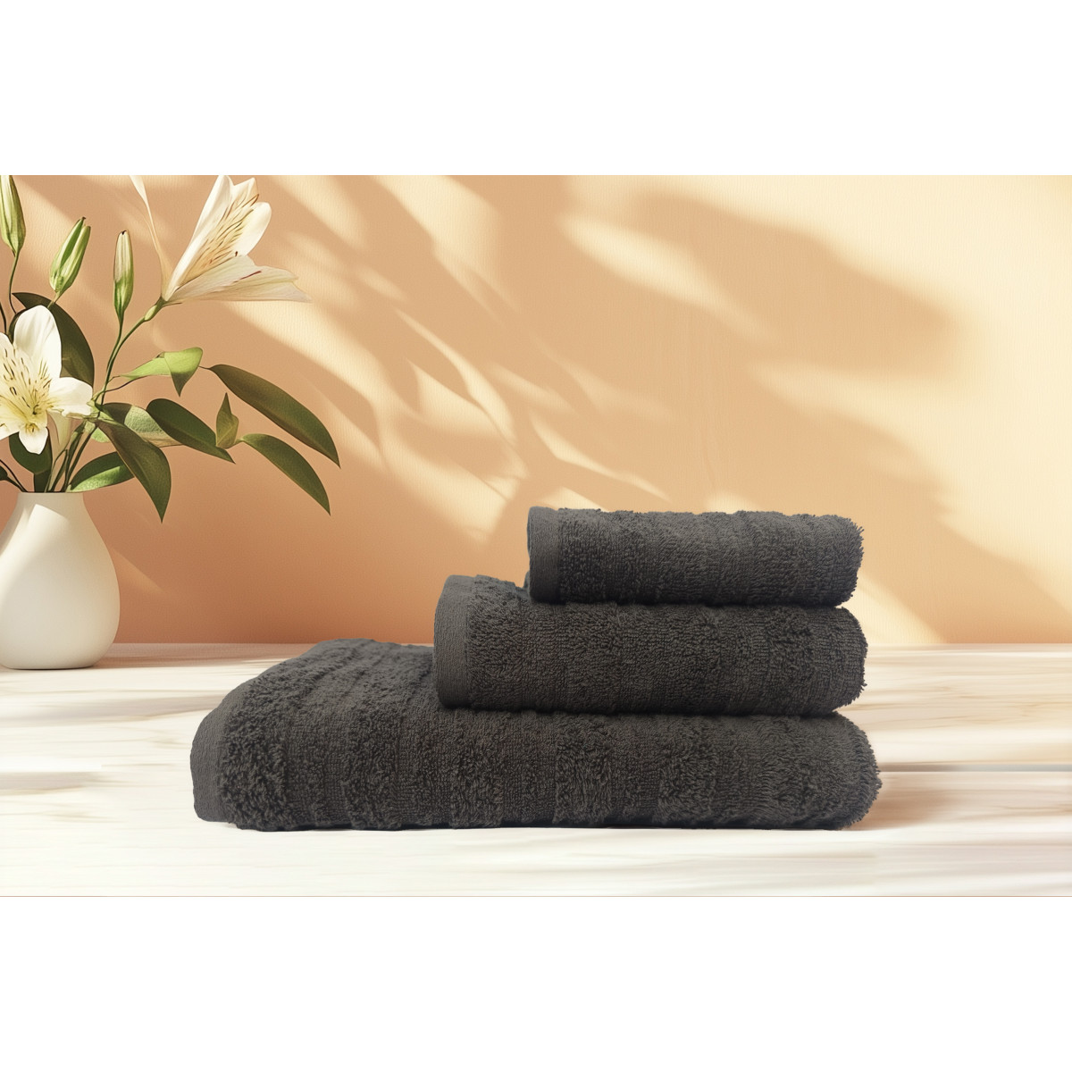 Полотенце Посейдон VS-T65-5090, 50х90см 100% хлопок, скала Versailles