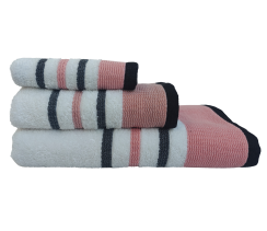 Рушник Каліпсо VS-T51-5090, 50х90см 100% бавовна, пудровий Versailles