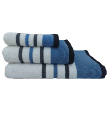 Полотенце Калипсо VS-T52-3050, 30х50см 100% хлопок, небесный Versailles