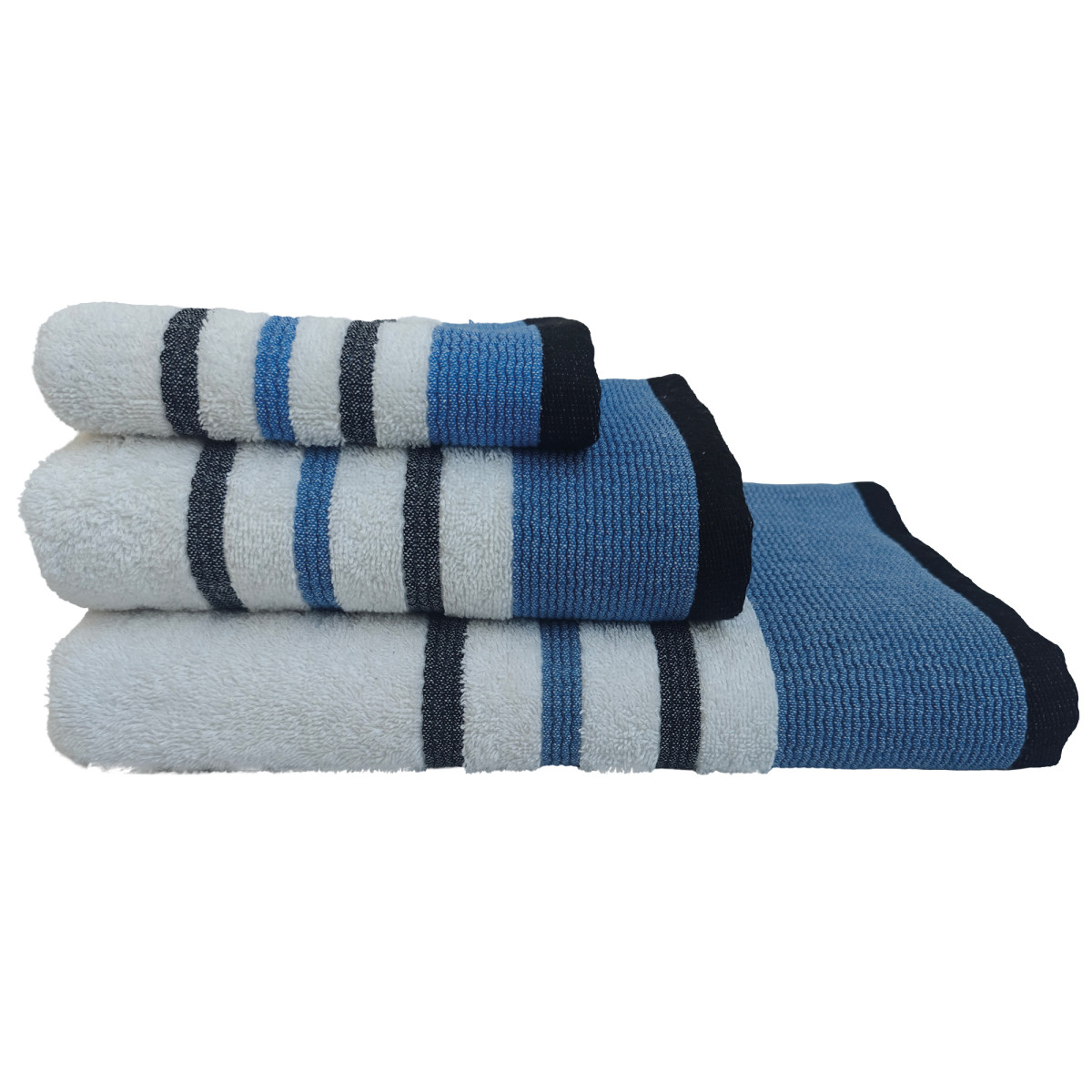 Полотенце Калипсо VS-T52-5090, 50х90см 100% хлопок, небесный Versailles