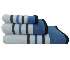 Рушник Каліпсо VS-T52-5090, 50х90см 100% бавовна, небесний Versailles