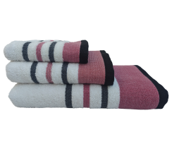 Рушник Каліпсо VS-T54-3050, 30х50см 100% бавовна, амарант Versailles