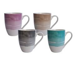 Чашка VT-C-343340 Акварель Vittora 340 мл