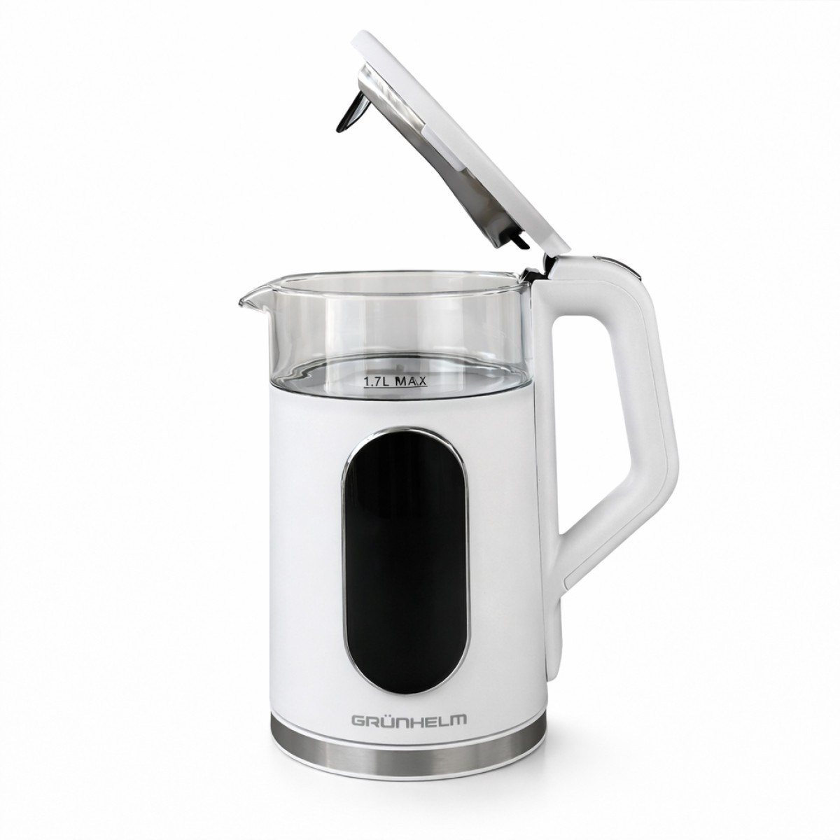 Електрочайник Скло - EKG-25702W бiлий Grunhelm