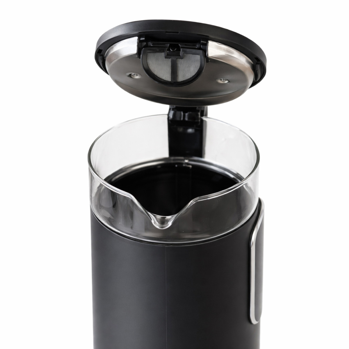 Электрочайник Стекло - EKG-25702B черный Grunhelm