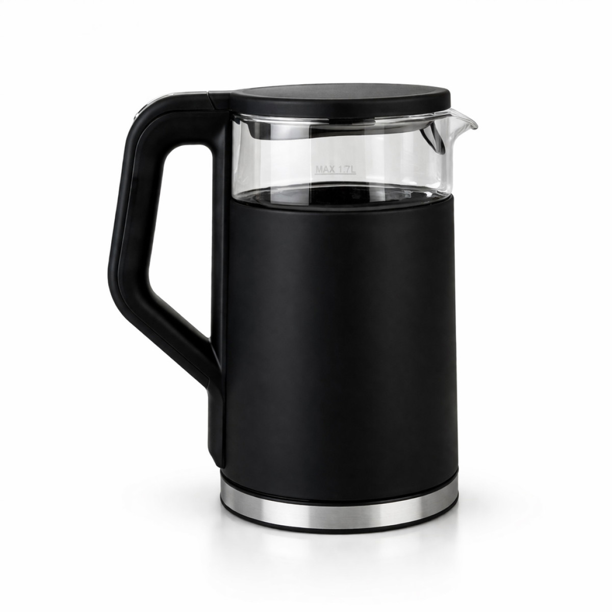 Электрочайник Стекло - EKG-25702B черный Grunhelm