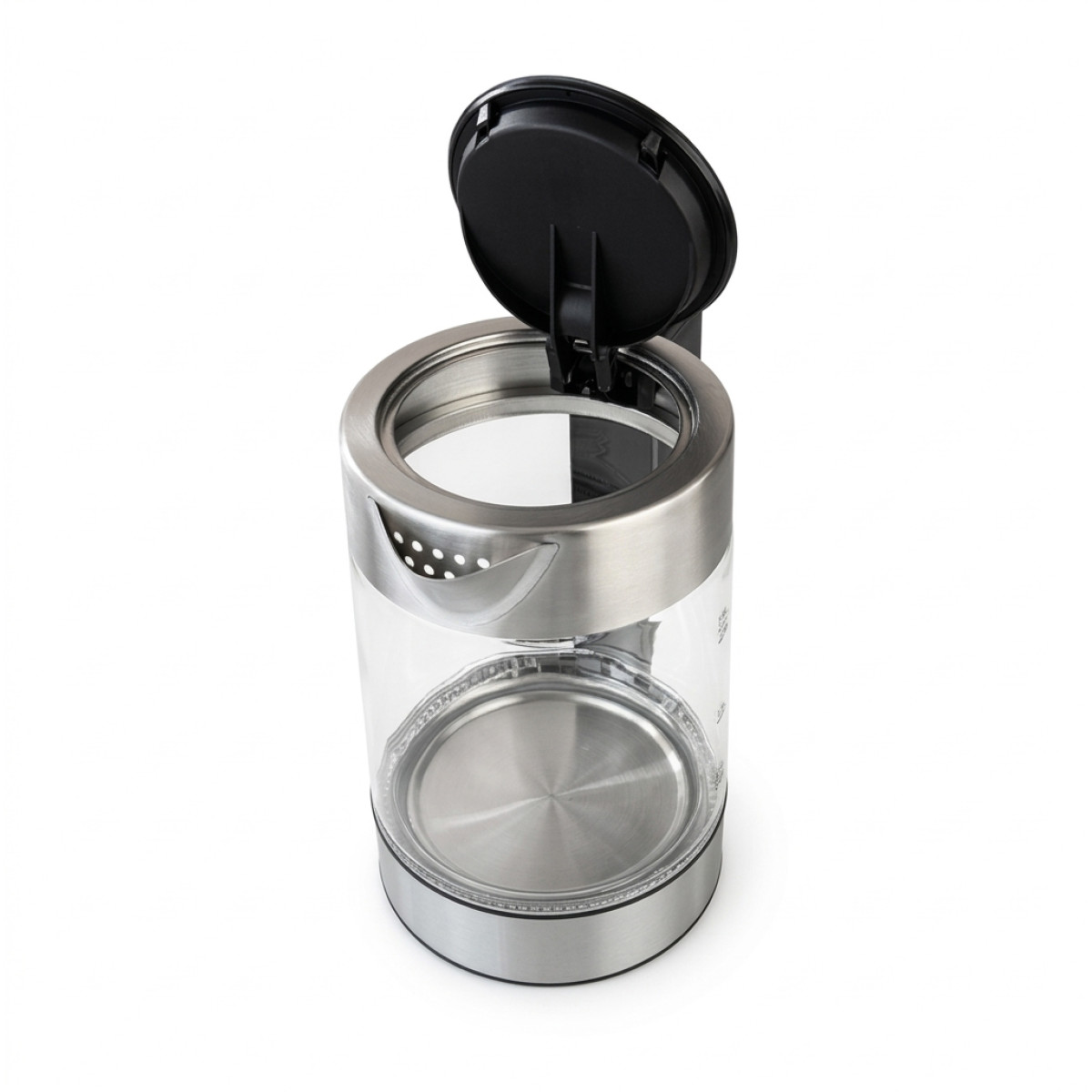 Електрочайник Скло - EKG-25707B чорний Grunhelm