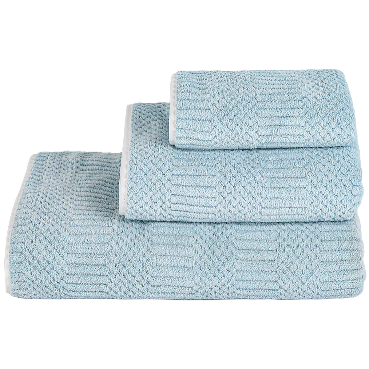 Полотенце VS-T316-5090 фактурное (50х90см) микрофибра, лазурь Versailles