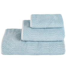 Полотенце VS-T316-7014 фактурное (70х140см) микрофибра, лазурь Versailles