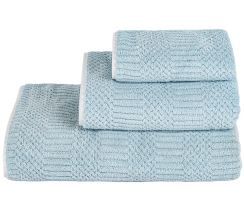 Рушник VS-T316-3050 фактурний (30х50см) мікрофібра, лазур Versailles