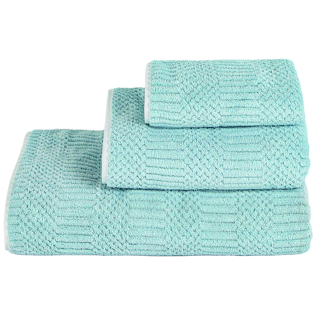 Полотенце VS-T316-7014 фактурное (70х140см) микрофибра, лазурь Versailles