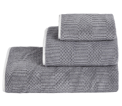 Рушник VS-T315-3050 фактурний (30х50см) мікрофібра, ніч Versailles