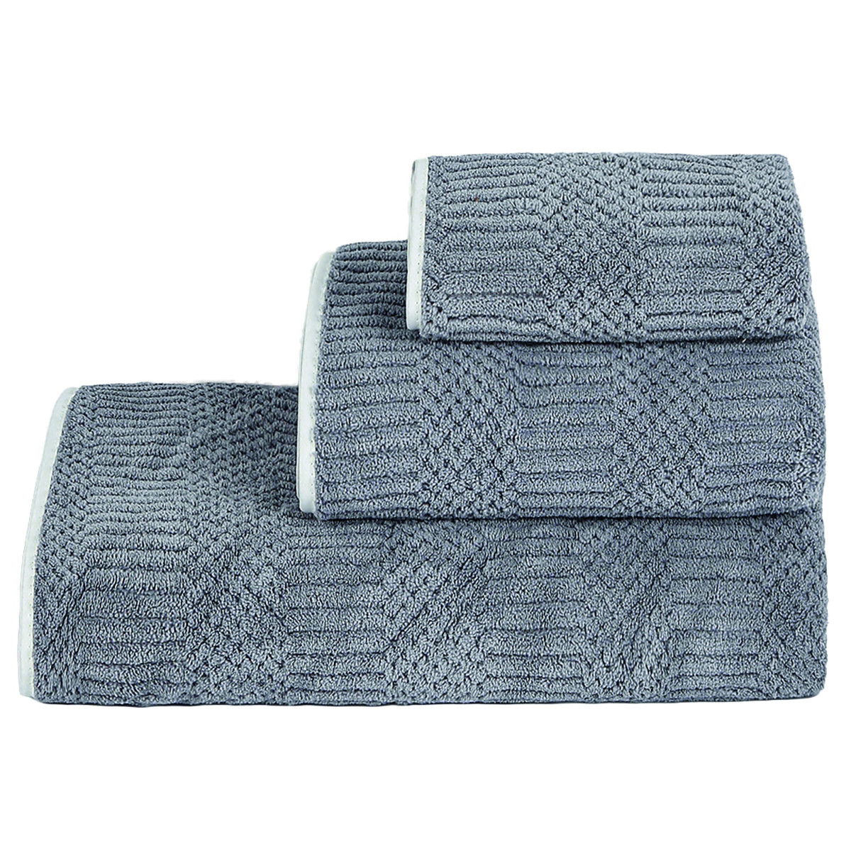 Полотенце VS-T315-7014 фактурное (70х140см) микрофибра, ночь Versailles