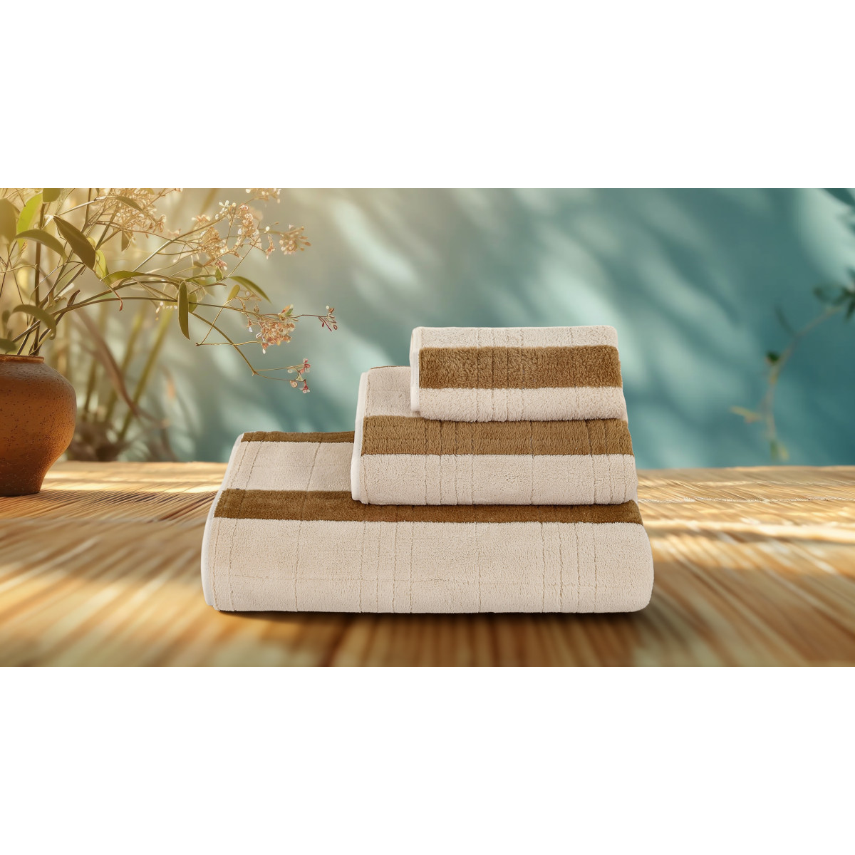 Полотенце VS-T311-3050 Баланс (30х50см) микрофибра, кремовый Versailles