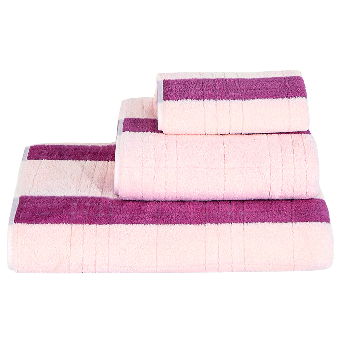 Полотенце VS-T313-5090 Баланс (50х90см) микрофибра, малиновое Versailles