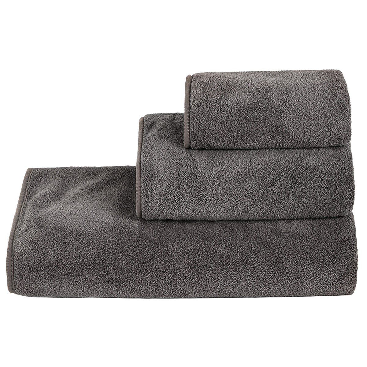 Рушник VS-T38-5090 Хмаринка (50х90см) мікрофібра, графіт Versailles