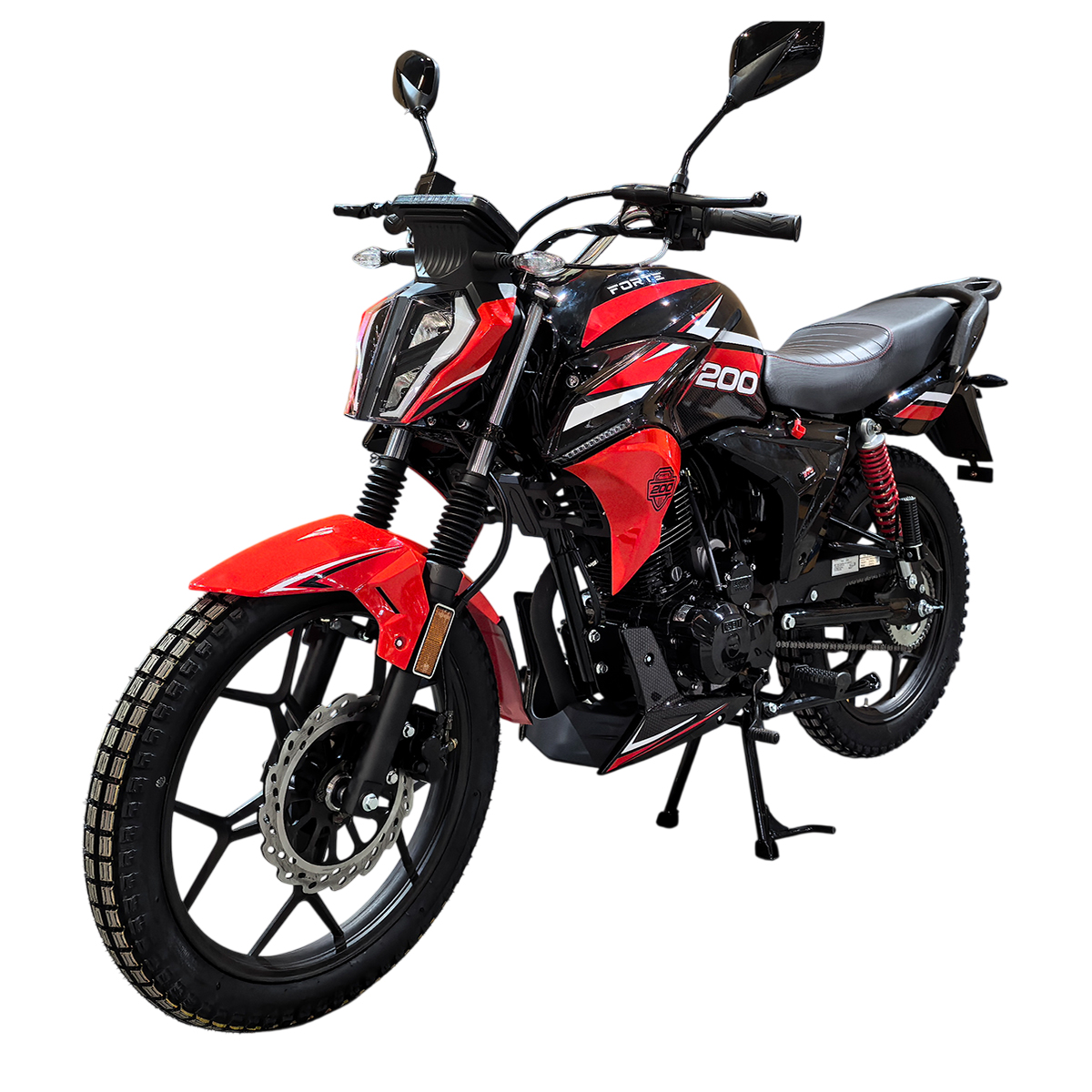 Мотоцикл FT 200CM3 Forte Червоний