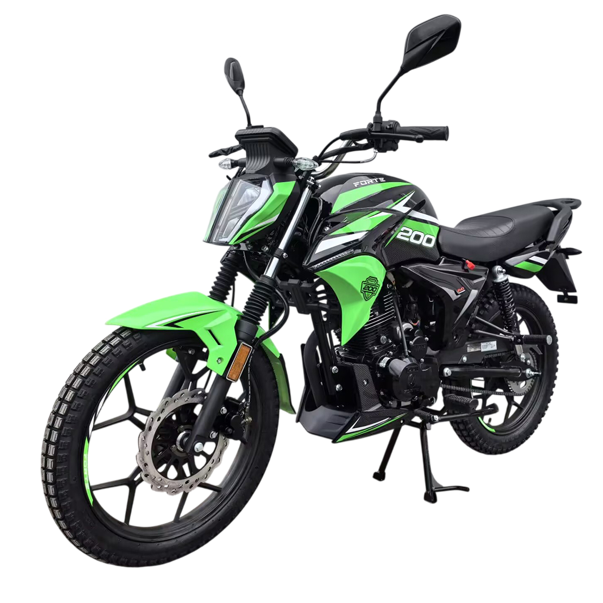 Мотоцикл FT 200CM3 Forte Зелений