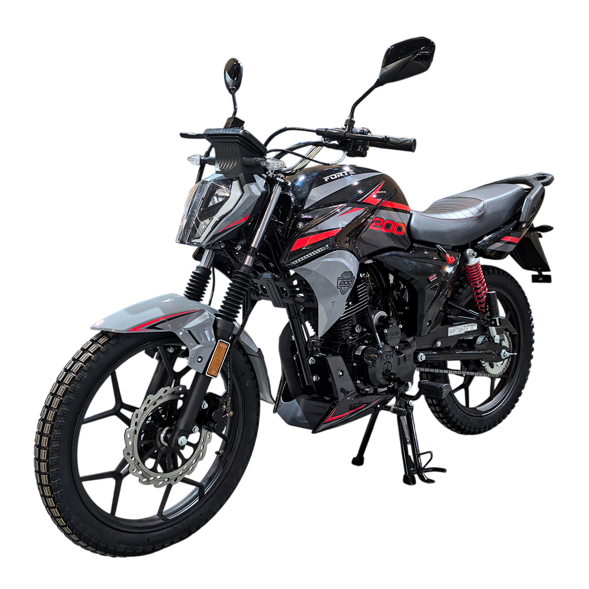 Мотоцикл FT 200CM3 Forte Сірий