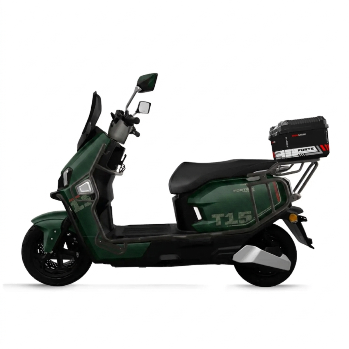 Скутер акумуляторний FORTE T15 Темно-зелений