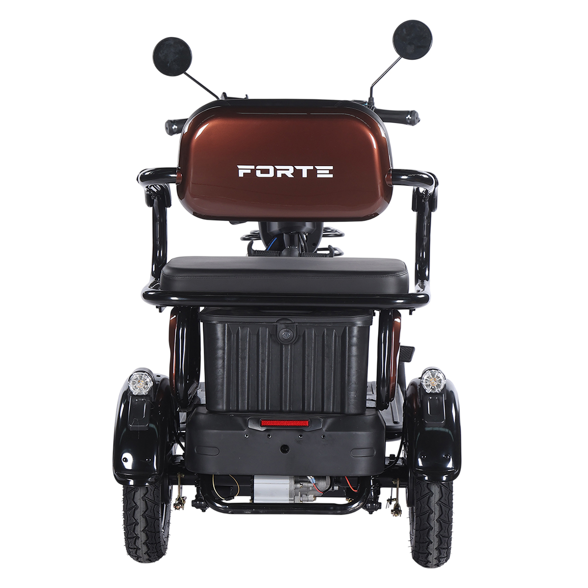 Трицикл акумуляторний Forte Family-WN1072 Коричневий