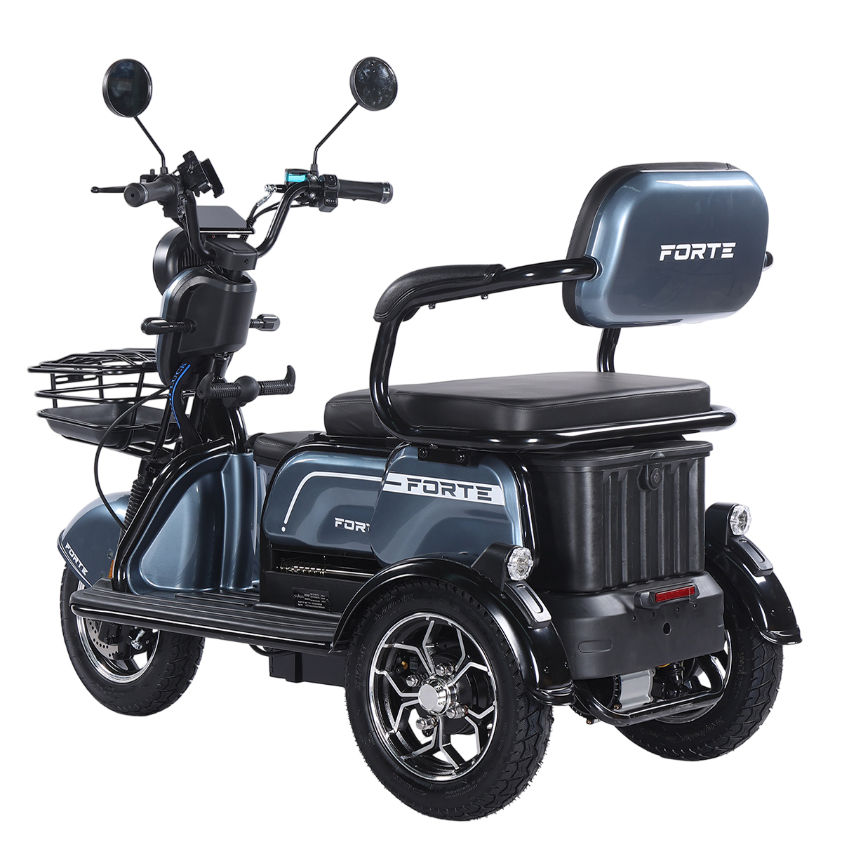 Трицикл аккумуляторный Forte Family-WN1072G Серый