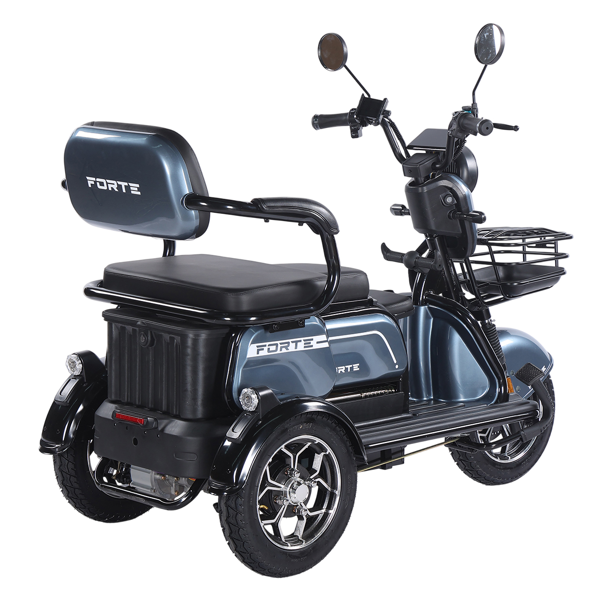 Трицикл аккумуляторный Forte Family-WN1072G Серый