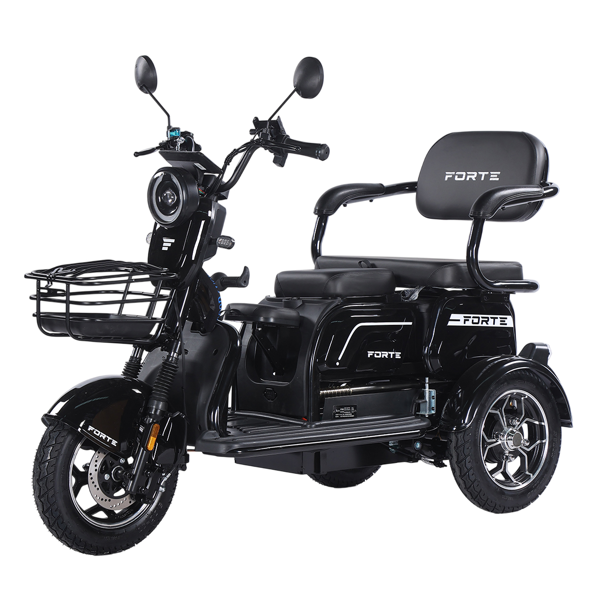 Трицикл аккумуляторный Forte Family-WN1072G Черный