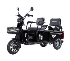 Трицикл акумуляторний Forte  CARGO-WN1072G Чорний