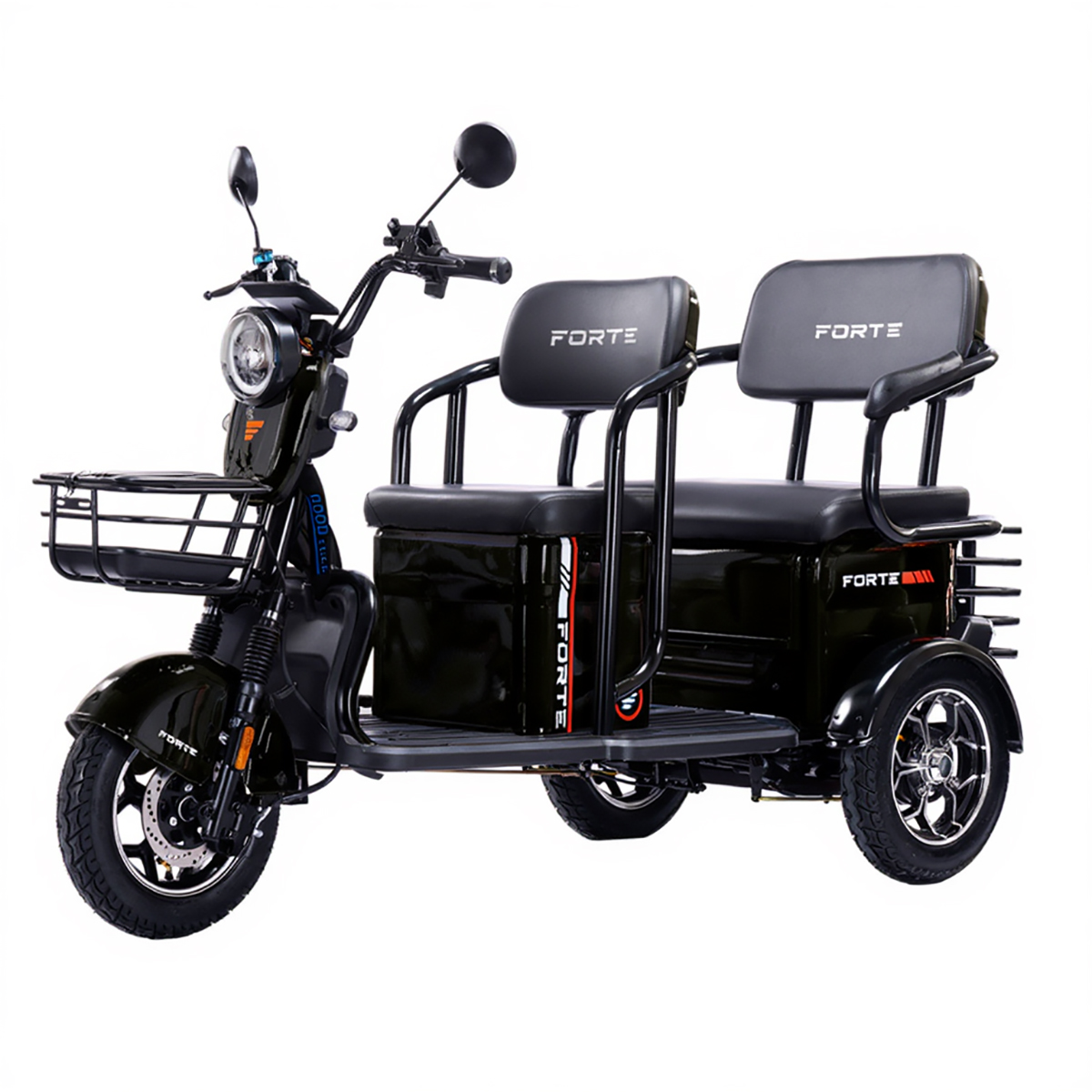 Трицикл аккумуляторный Forte TRANSIT-WN1072G Черный