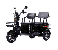 Трицикл акумуляторний Forte  TRANSIT-WN1072G Чорний