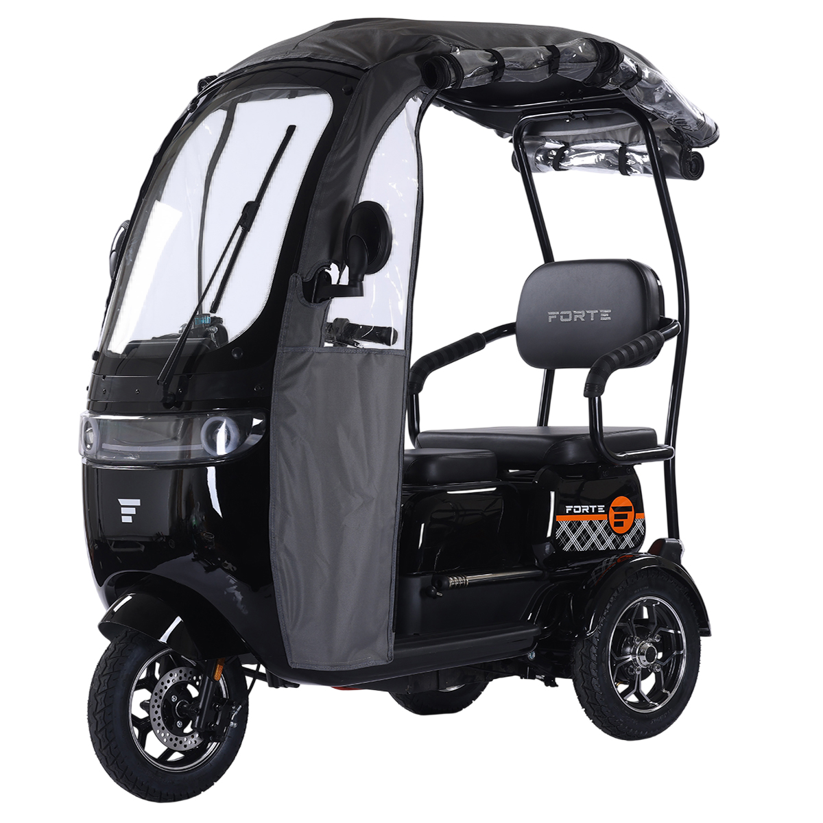 Трицикл аккумуляторный Forte TRINE-WN1072G Черный