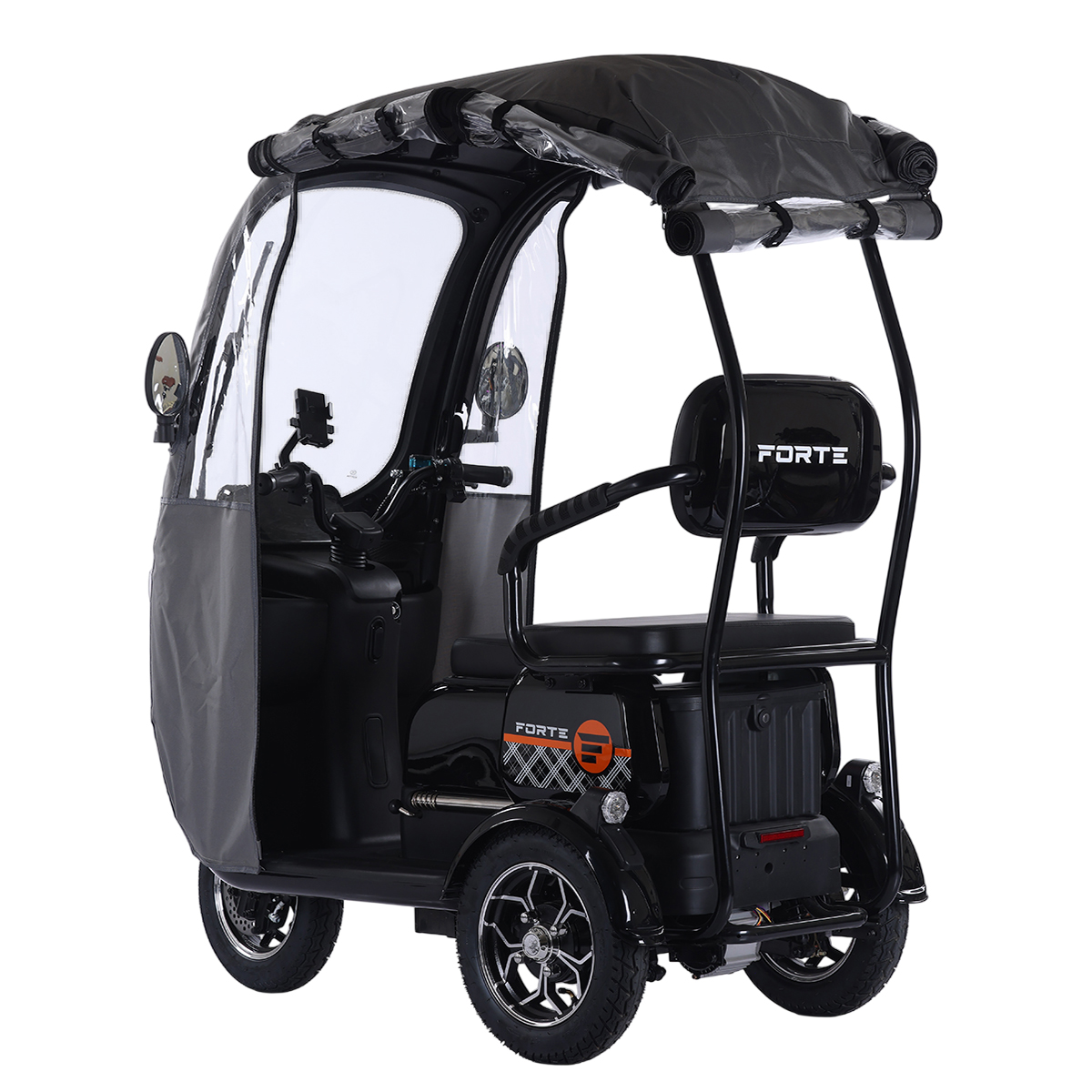 Трицикл аккумуляторный Forte TRINE-WN1072G Черный