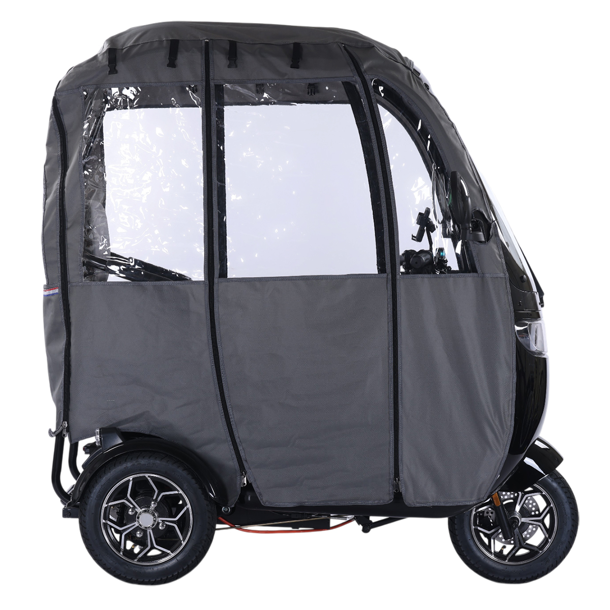 Трицикл аккумуляторный Forte TRINE-WN1072G Черный