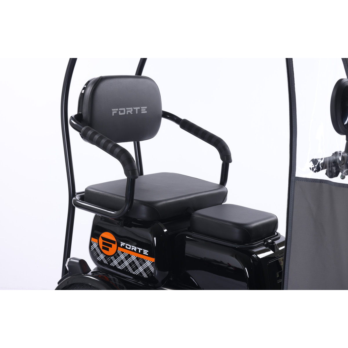 Трицикл аккумуляторный Forte TRINE-WN1072G Черный