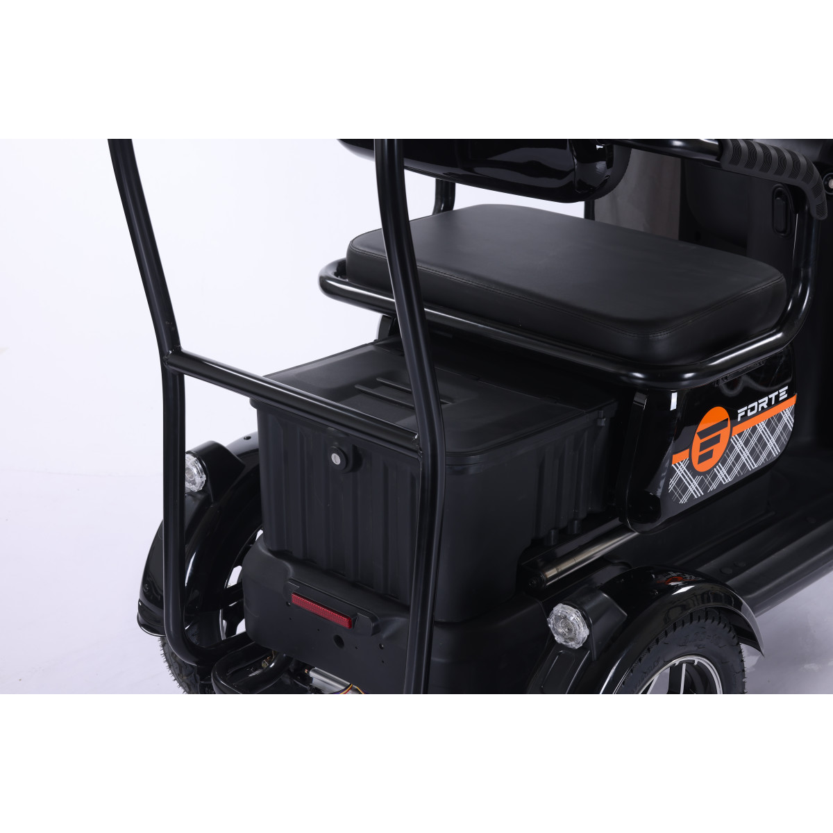 Трицикл аккумуляторный Forte TRINE-WN1072G Черный
