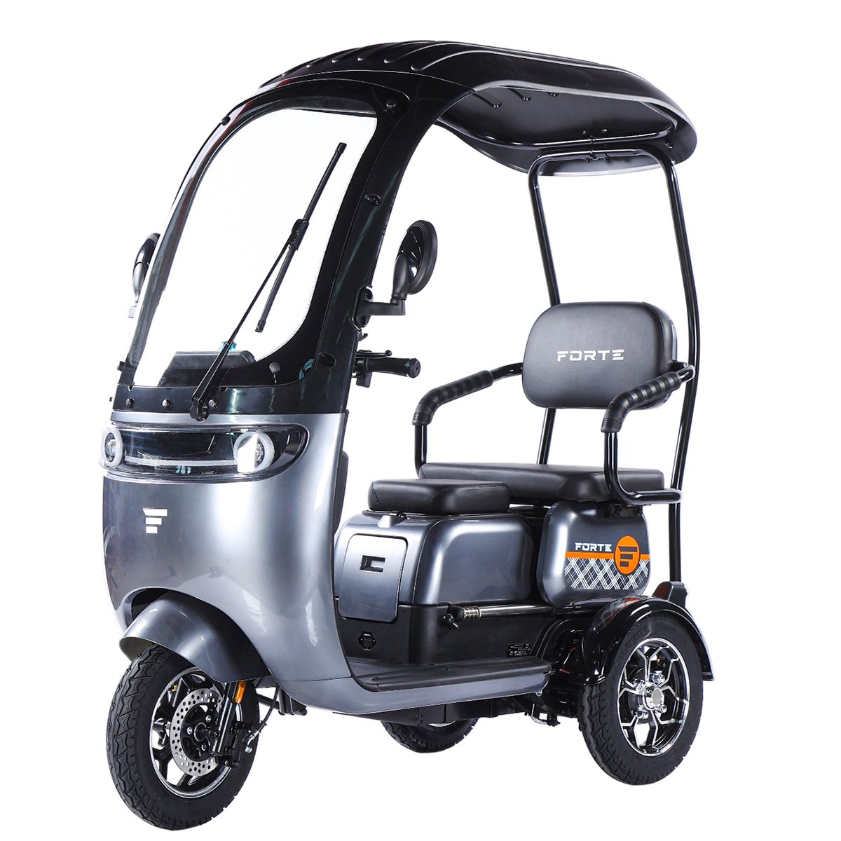 Трицикл акумуляторний Forte TRINE-WN1072G Сірий