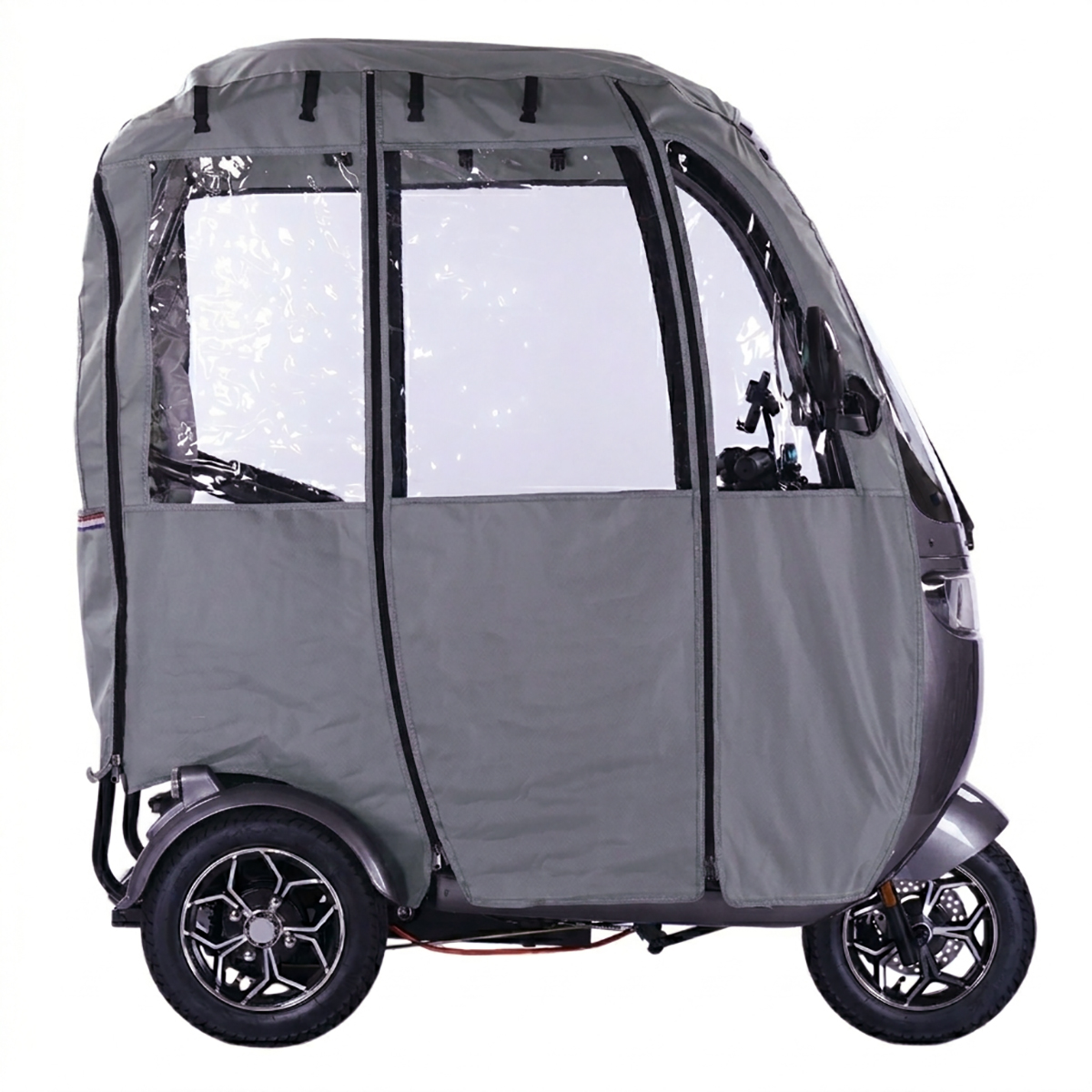 Трицикл акумуляторний Forte TRINE-WN1072G Сірий