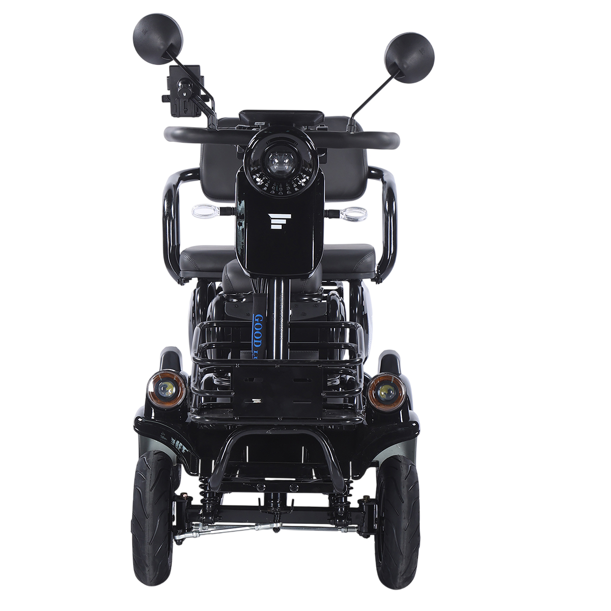Трицикл аккумуляторный Forte SONIC-WN800S Черный