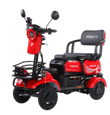 Трицикл акумуляторний Forte  SONIC-WN800S Червоний