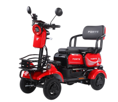 Трицикл аккумуляторный Forte SONIC-WN800S Красный