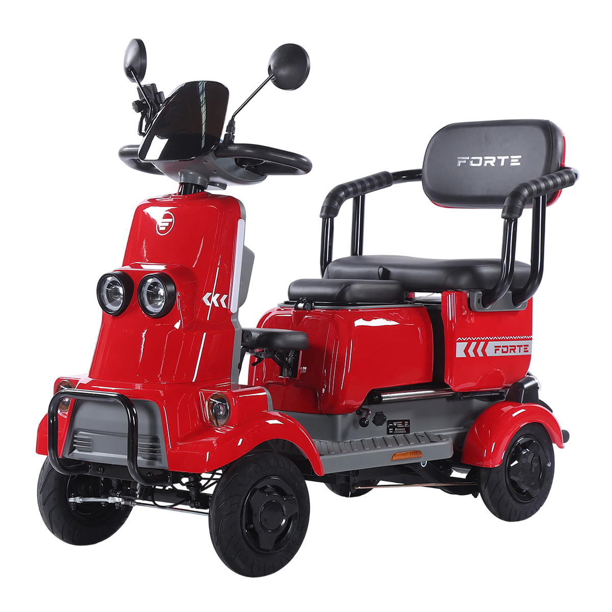 Трицикл акумуляторний Forte SONIC-WN800B Червоний